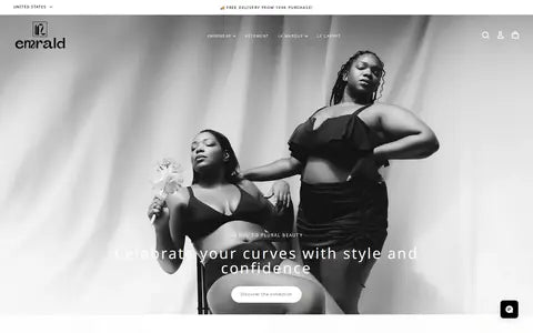 Emrald Shopify store by Step-Media