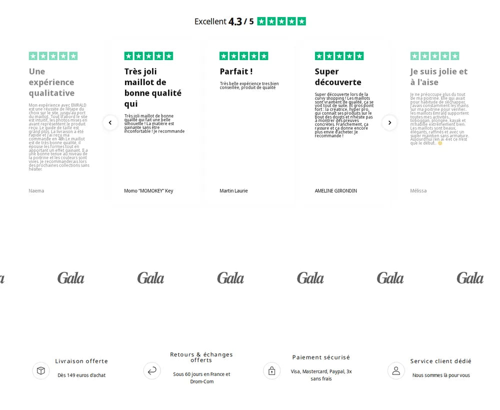 Reviews, press and promises in one scroll