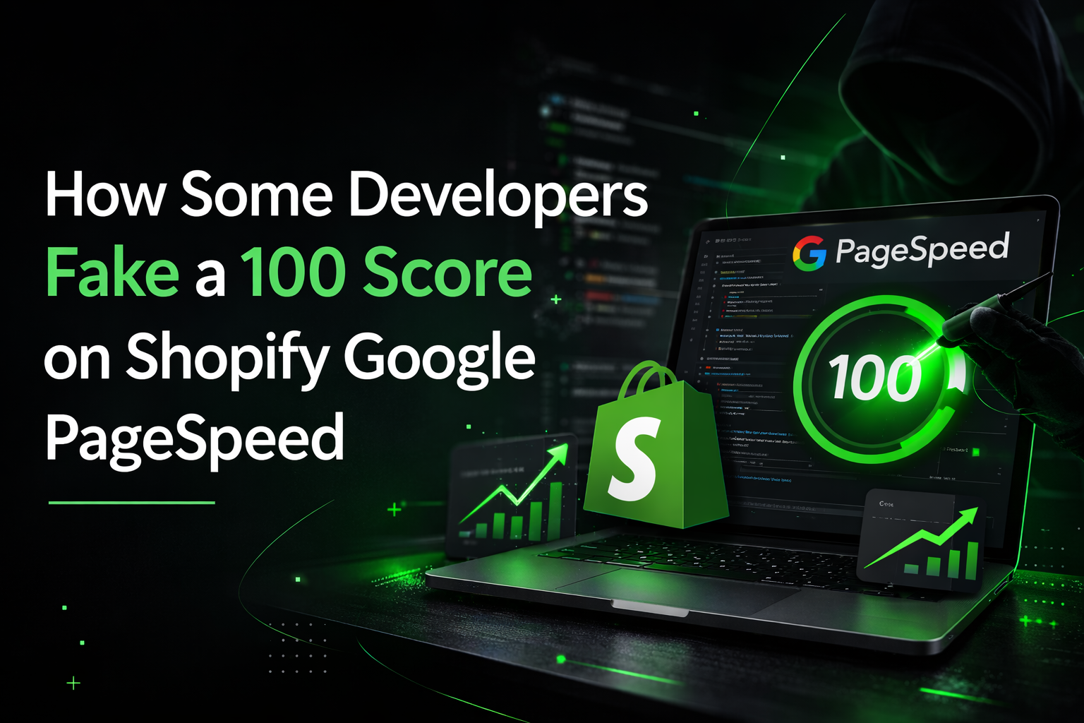 How Some Developers Fake a 100 Score on Shopify Google PageSpeed
