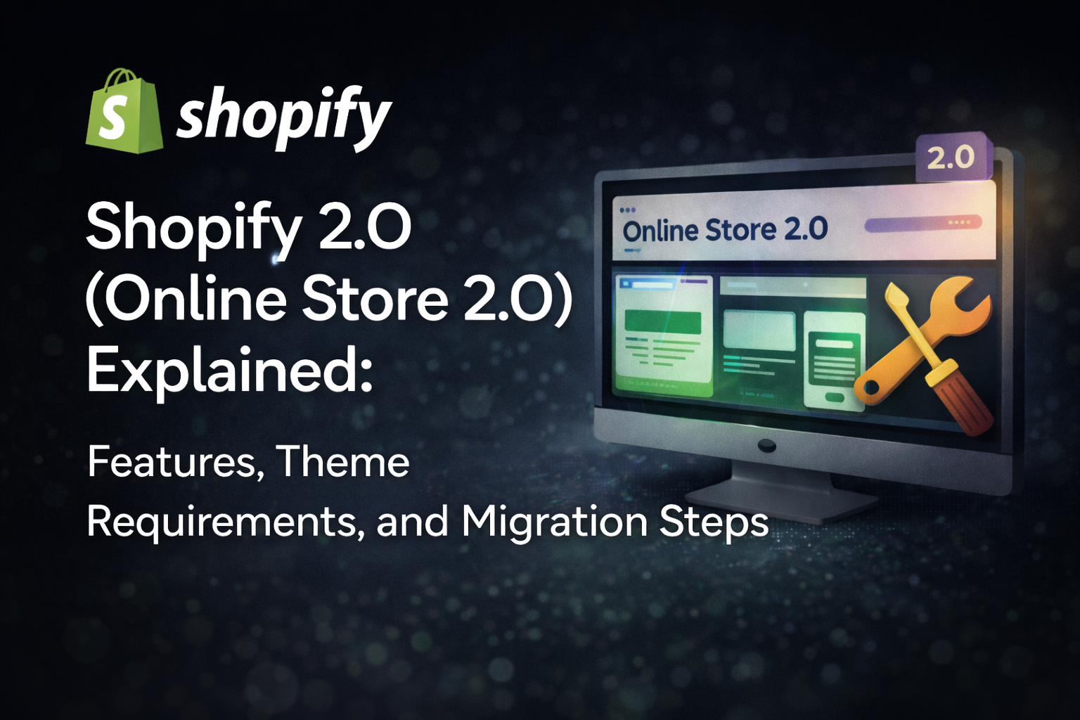 Shopify 2.0 (Online Store 2.0) Explained: Features, Theme Requirements, and Migration Steps