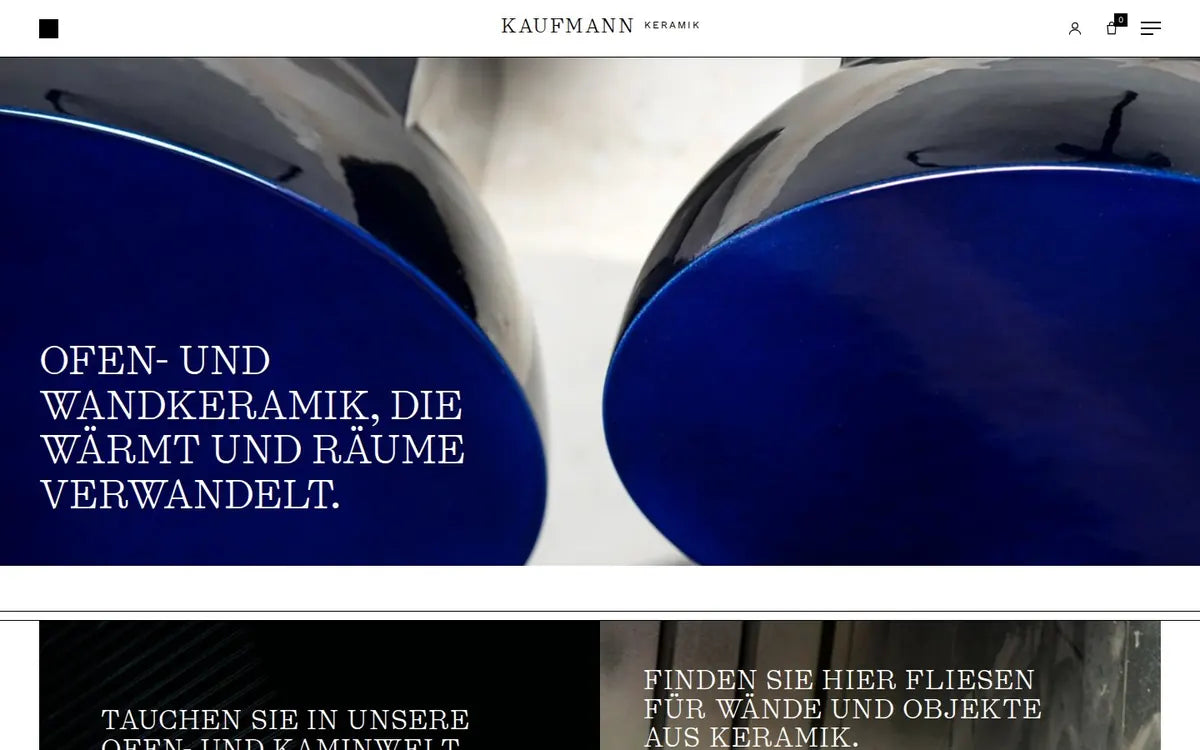 Kaufmann Keramik — Shopify store built by Step-Media