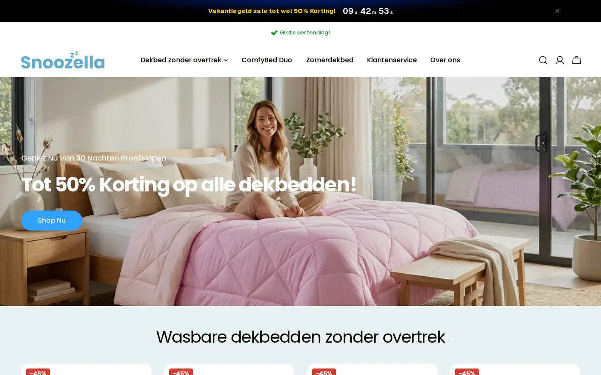 Snoozella storefront