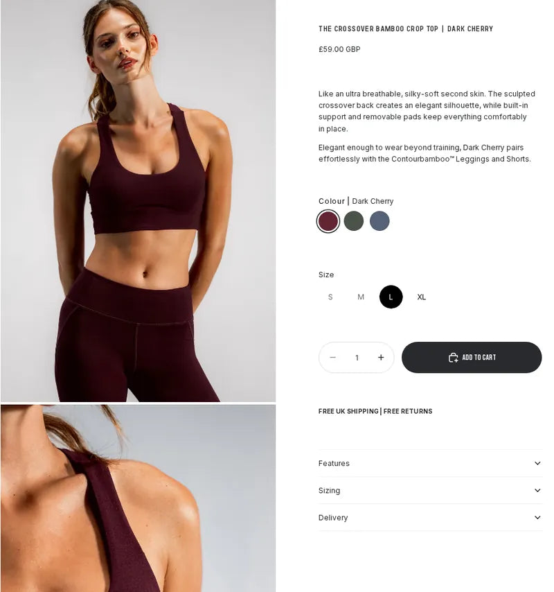 Every colourway one tap away